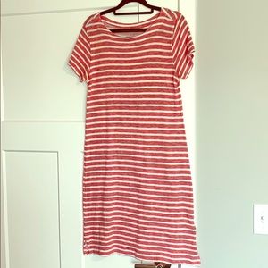 Pink Striped Vineyard Vines Dress